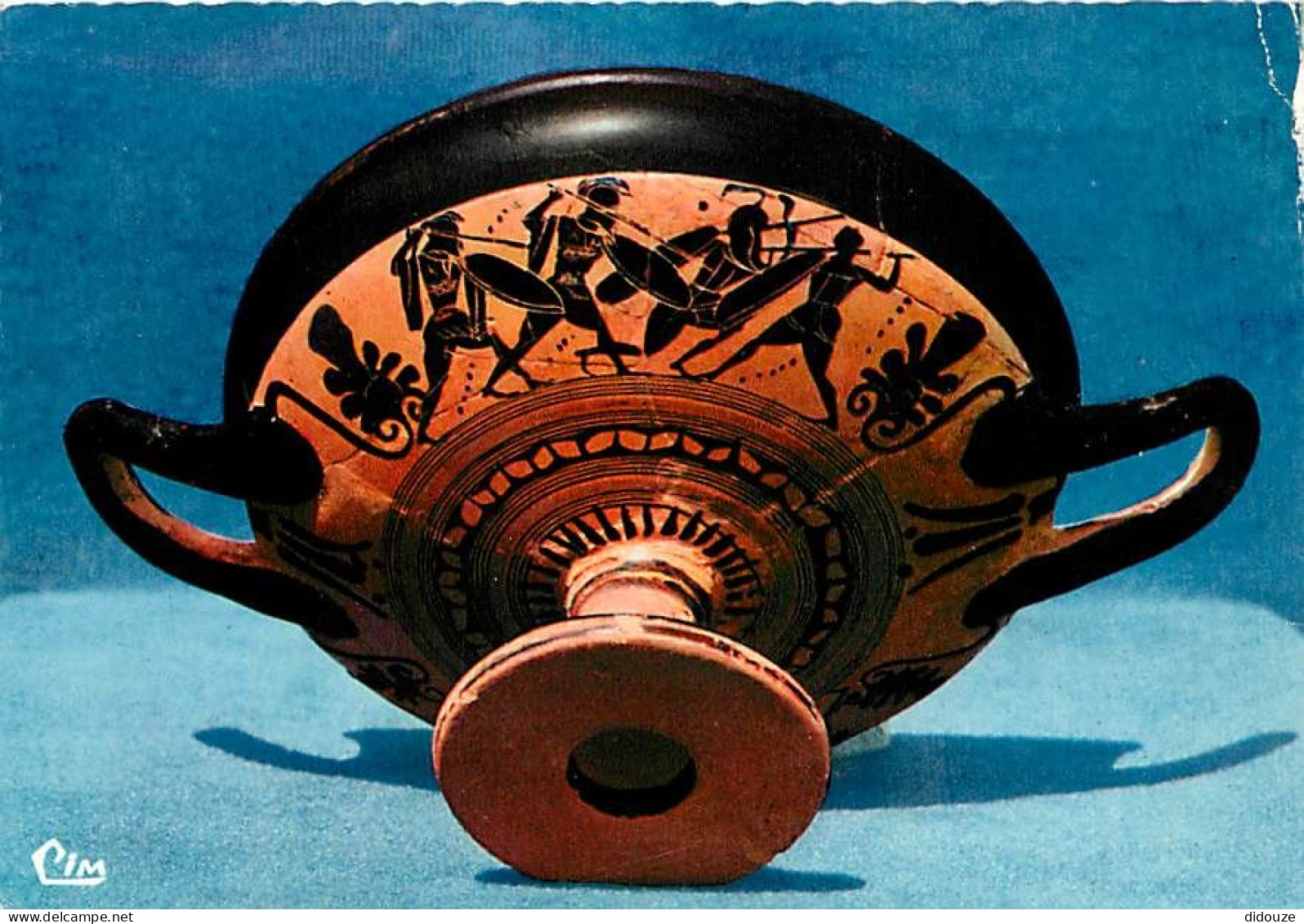 Art - Antiquité - Musée De Chatillon Sur Seine - Tombe Princière De Vix - Coupe Attique à Figures Noires (VIe Avant J.-C - Antike