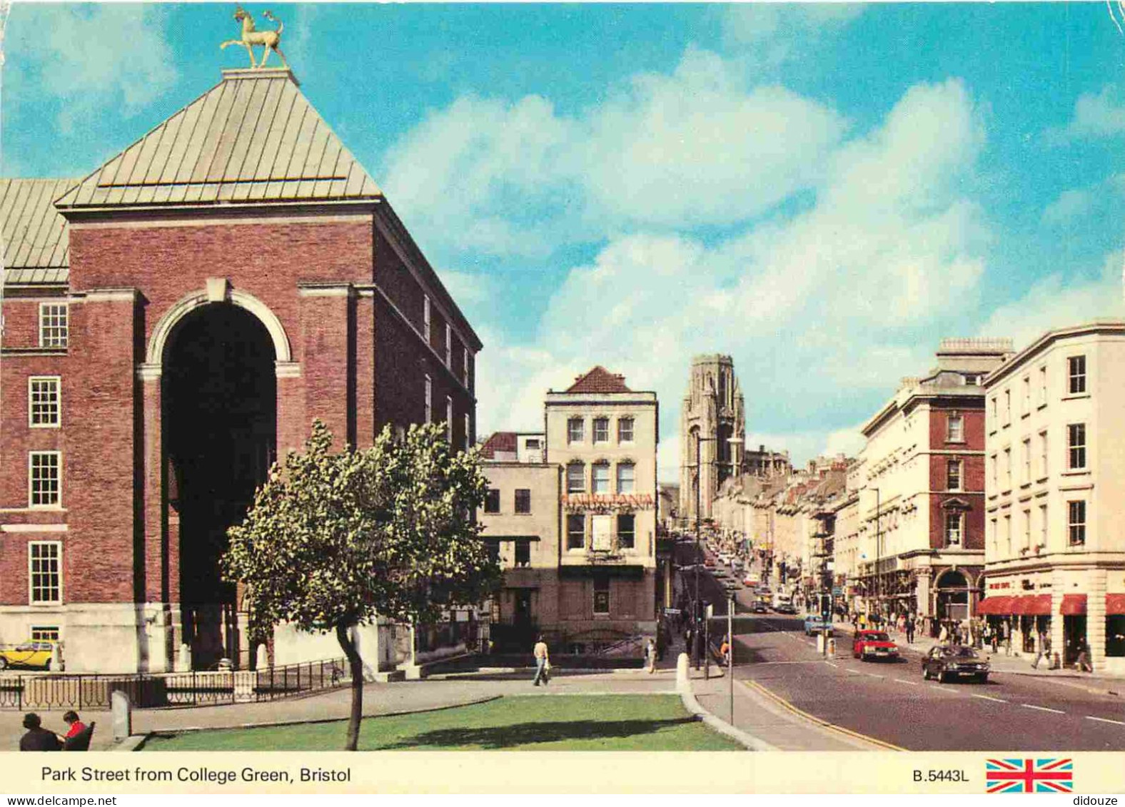 Angleterre - Bristol - Park Street From College Green - Automobiles - Bristol - England - Royaume Uni - UK - United King - Bristol