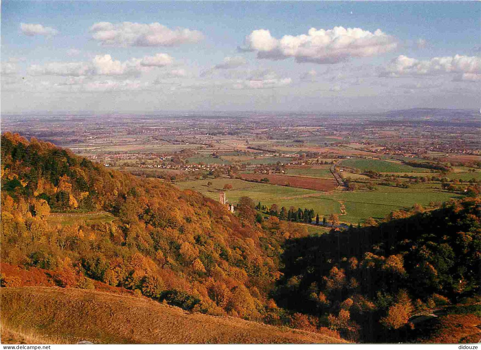 Angleterre - View From The Heredfordshire Beacon On The Malvern Hills - Heredfordshire - England - Royaume Uni - UK - Un - Herefordshire