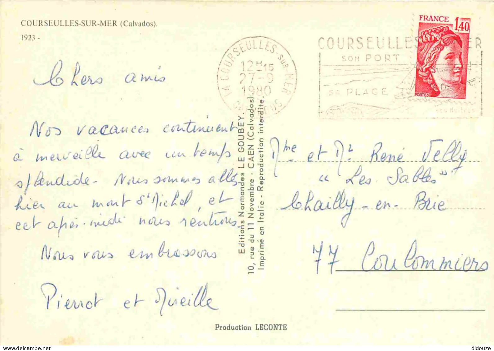 14 - Courseulles Sur Mer - Multivues - Bateaux - CPM - Voir Scans Recto-Verso - Courseulles-sur-Mer