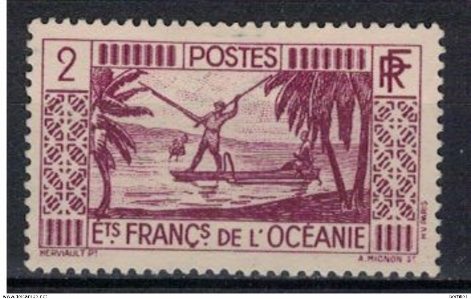 OCEANIE        N°  YVERT 85  NEUF AVEC CHARNIERES ( CHARN 1/31 ) - Unused Stamps