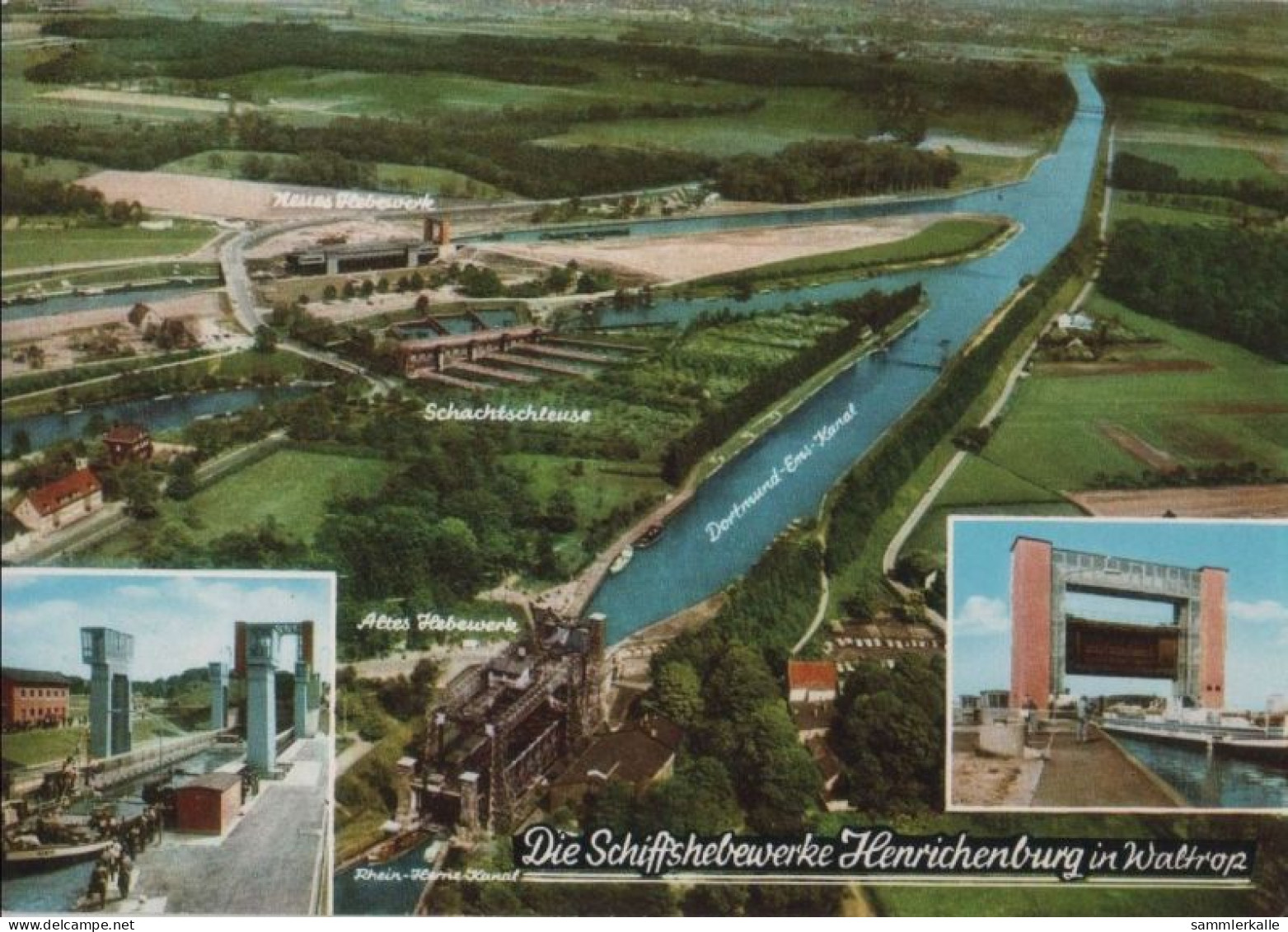 65864 - Waltrop - Schiffshebewerke Henrichenburg - 1973 - Waltrop