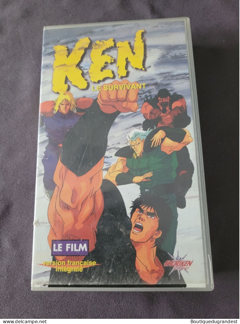 CASSETTE VHS Ken Le Survivant - Dessins Animés