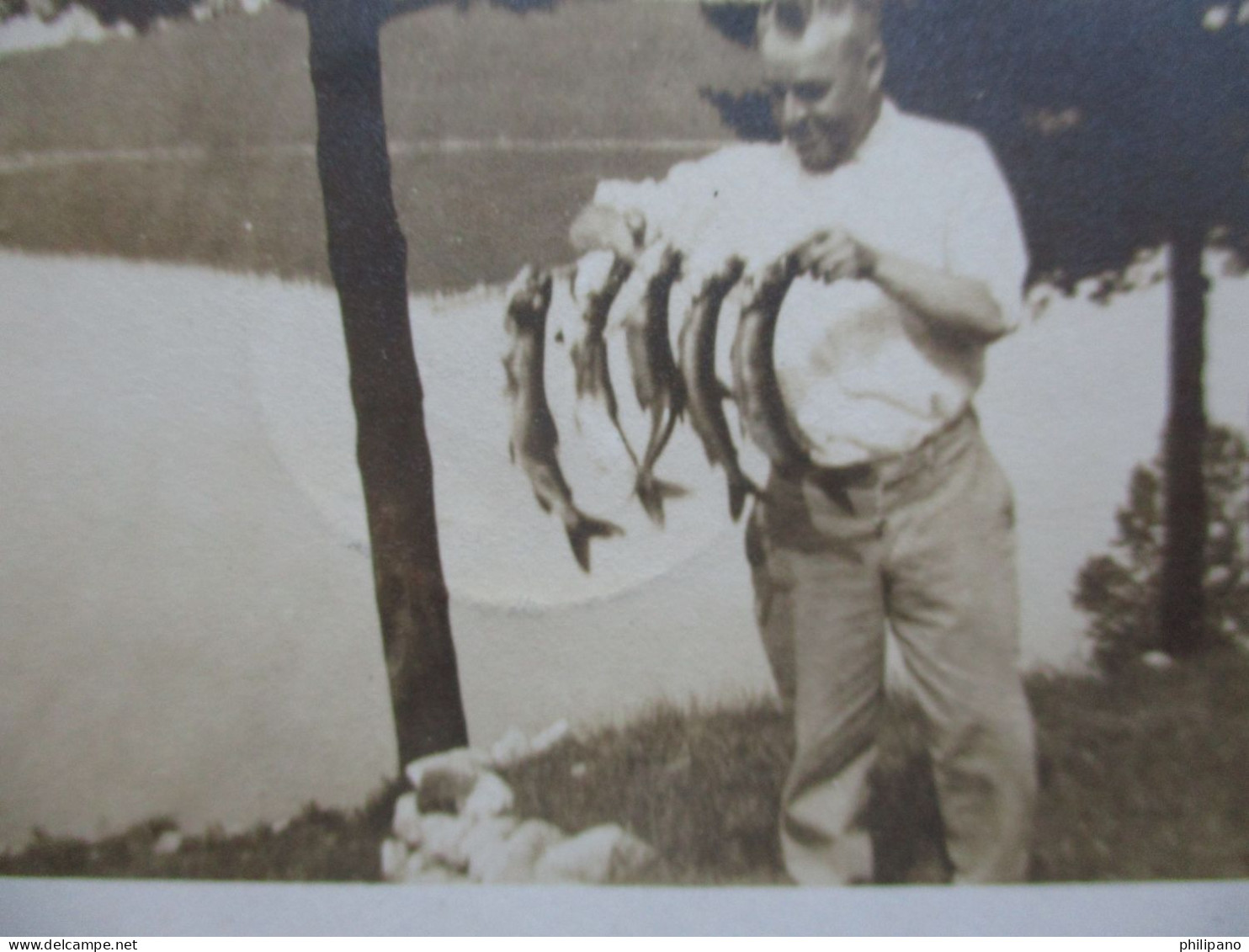 RPPC. Fishing Catch.  Maine   Ref 6374 - Other & Unclassified