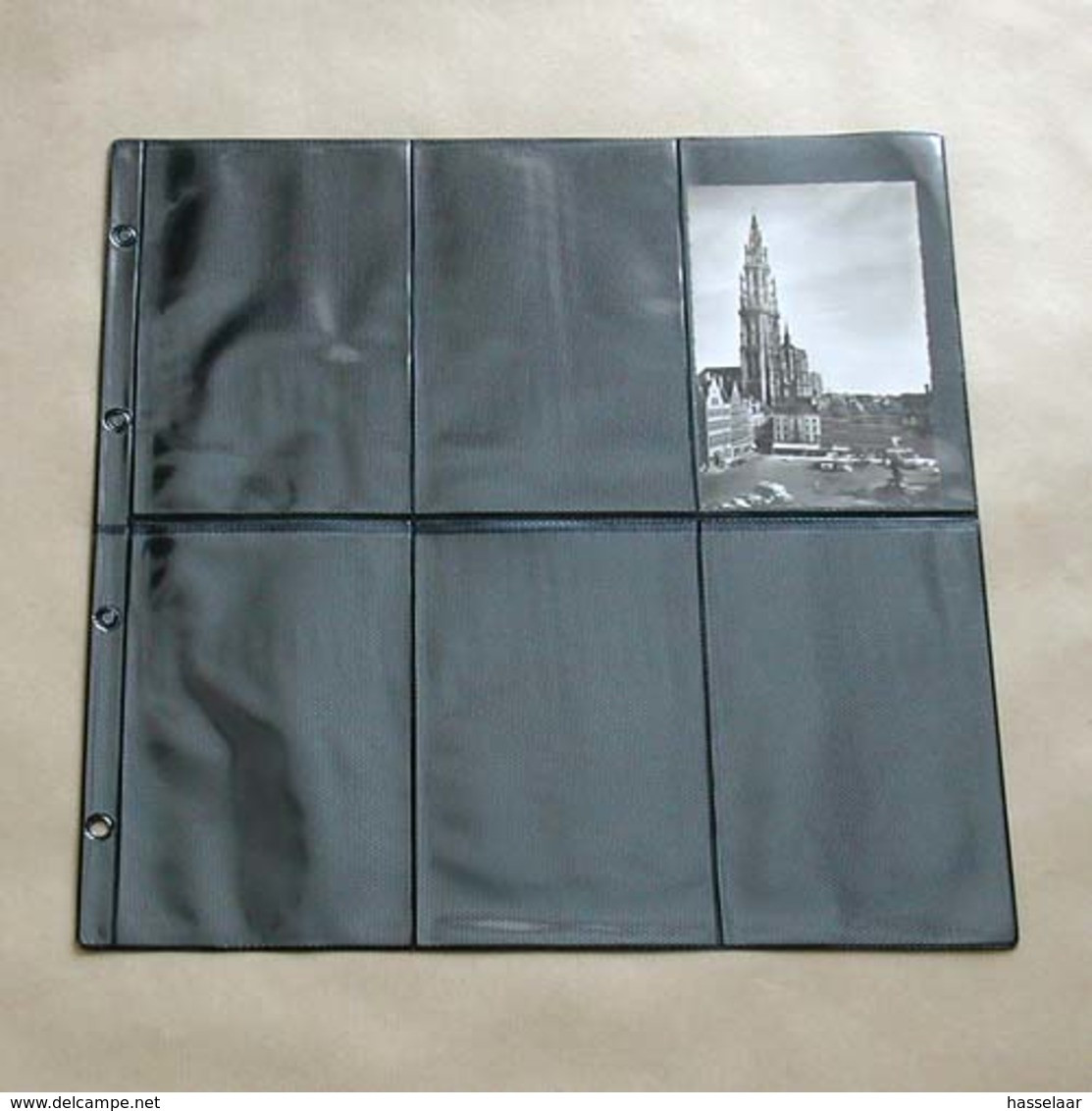25 Inlegbladen Fotex Voor 6 Vertikale Postkaarten - Recto Et Verso - Sin Clasificación