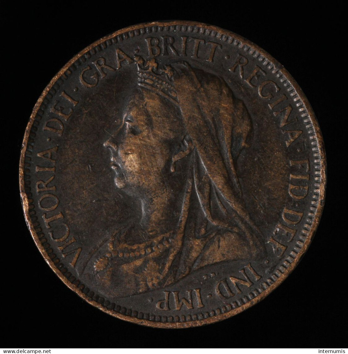  Grande-Bretagne / United Kingdom, Victoria, Half Penny, 1898, , Bronze, TB+ (VF),
KM#789 - C. 1/2 Penny