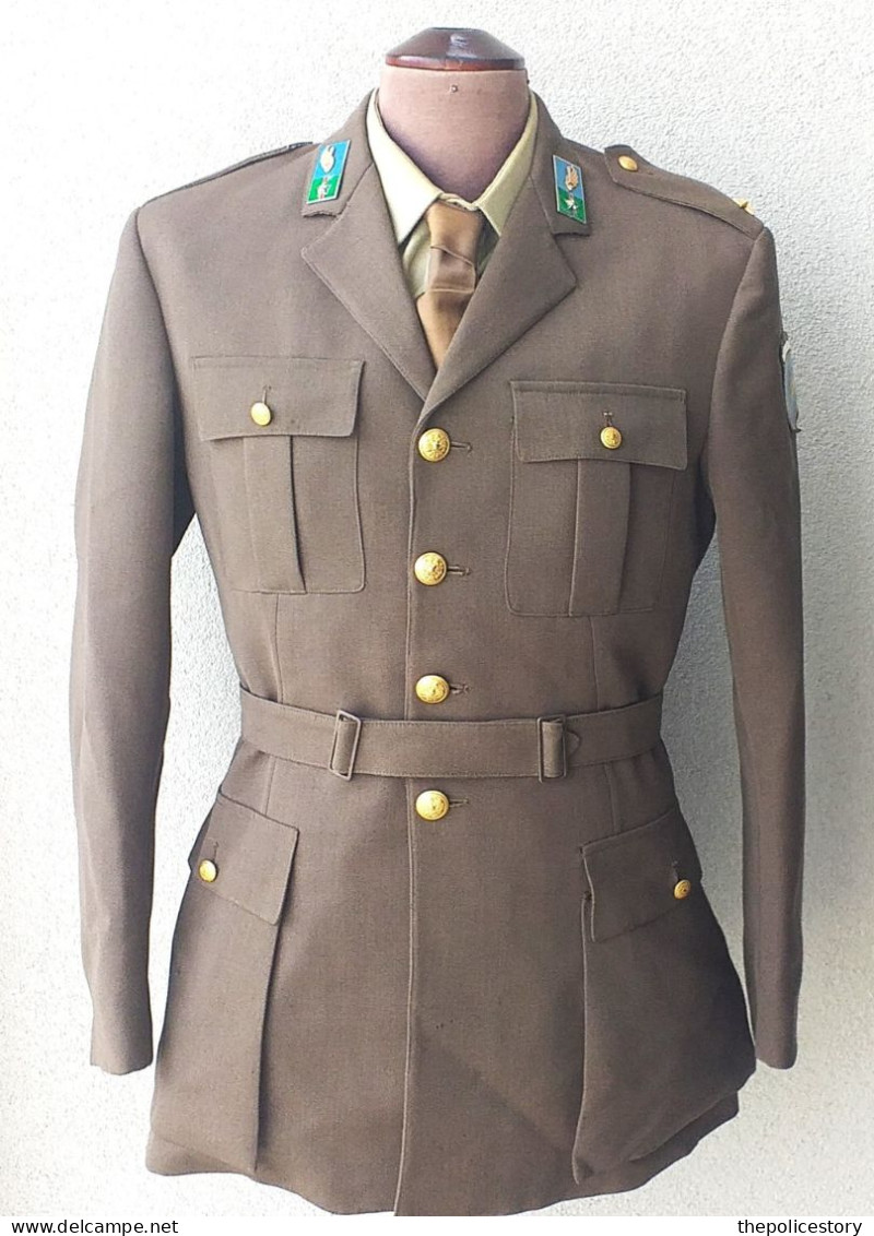 Giacca M48 Camicia Cravatta S.Ten. CAR 28° Btg."Pavia" Div.Mecc. Folgore Anni'70 - Divise