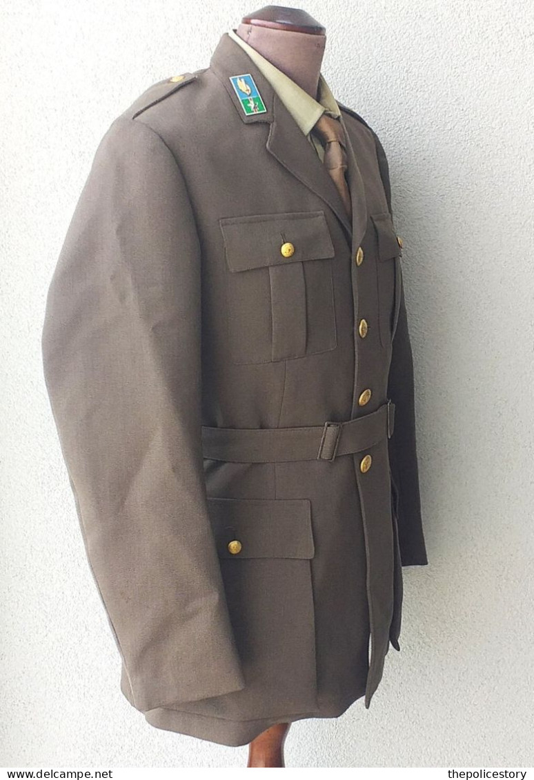 Giacca M48 Camicia Cravatta S.Ten. CAR 28° Btg."Pavia" Div.Mecc. Folgore Anni'70 - Uniformen