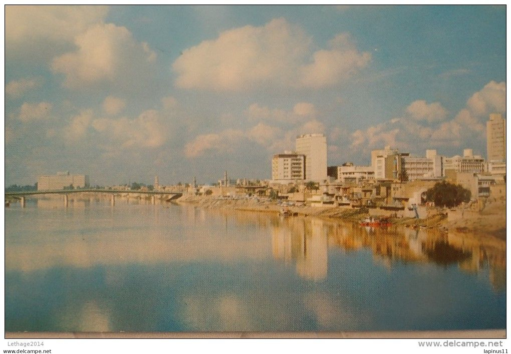 IRAQ ,العراق BAGHDAD VIEW OF TIGER RIVER BAGHDAD - Irak