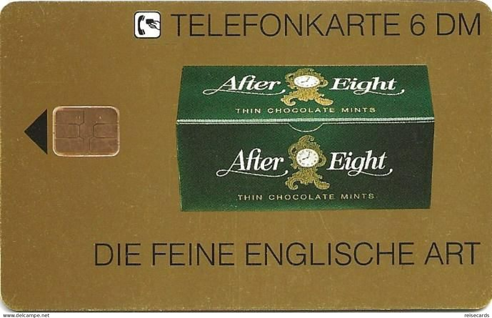 Germany: O 048 D 01.94 Nestlé After Eight, Fine Arts 8 - O-Series: Kundenserie Vom Sammlerservice Ausgeschlossen