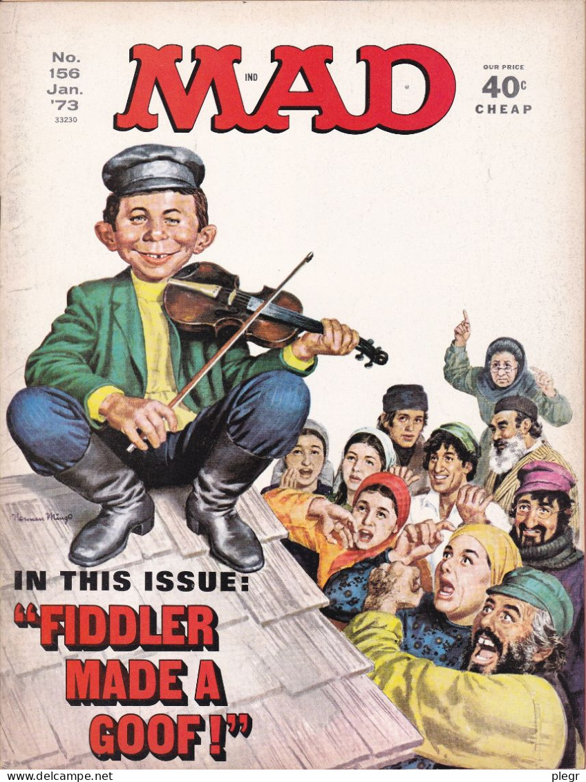 MAD - Version US - N°156 (01/1973) - Autres Éditeurs