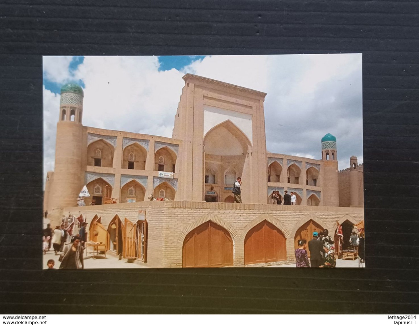 POSTCARD UZBEKISTAN KHIVA THE KUTLUG MURAD INAK MADRASAH VINTAGE TAJJ - Usbekistan