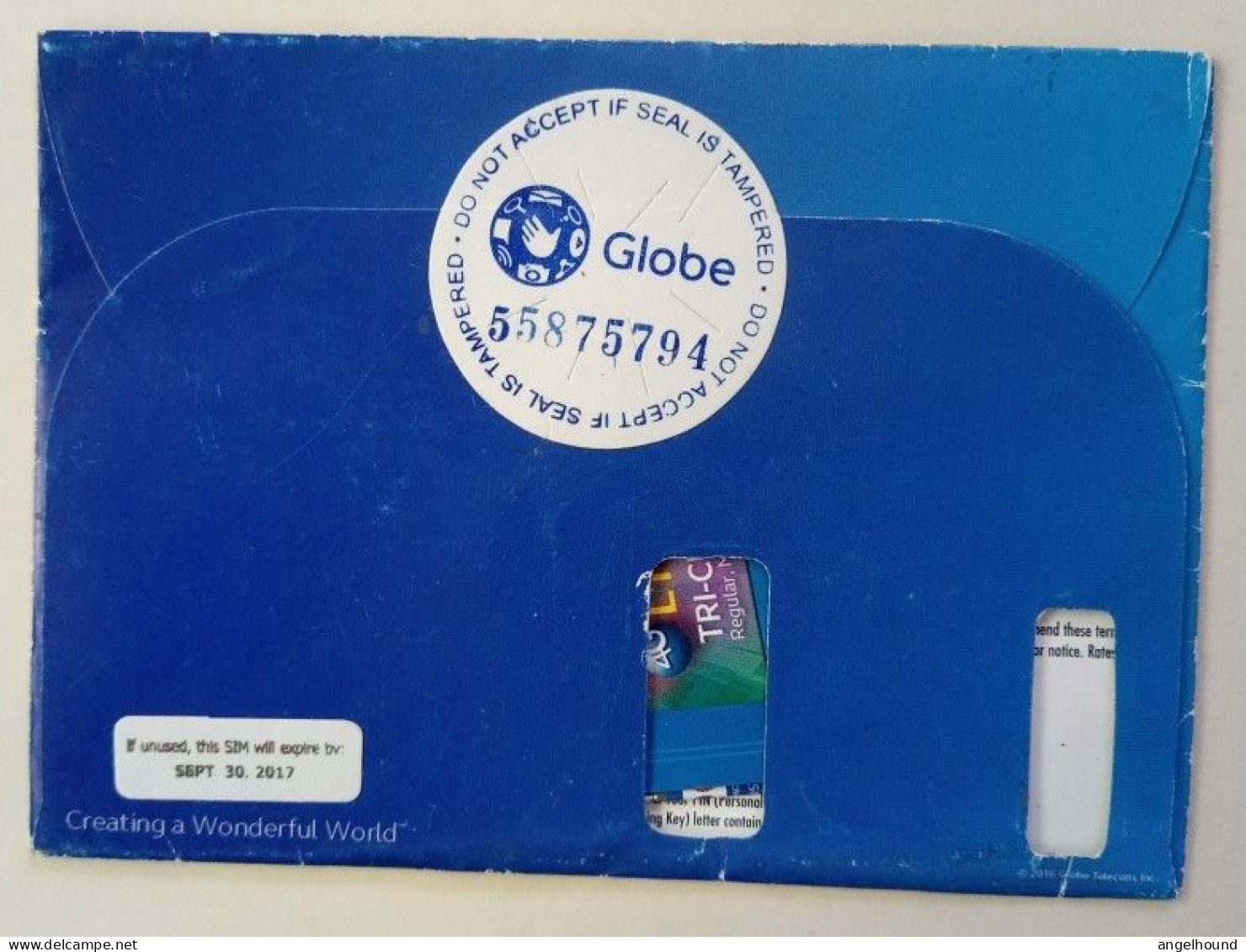 Philippines Globe Sim ( Unused ) - Philippinen