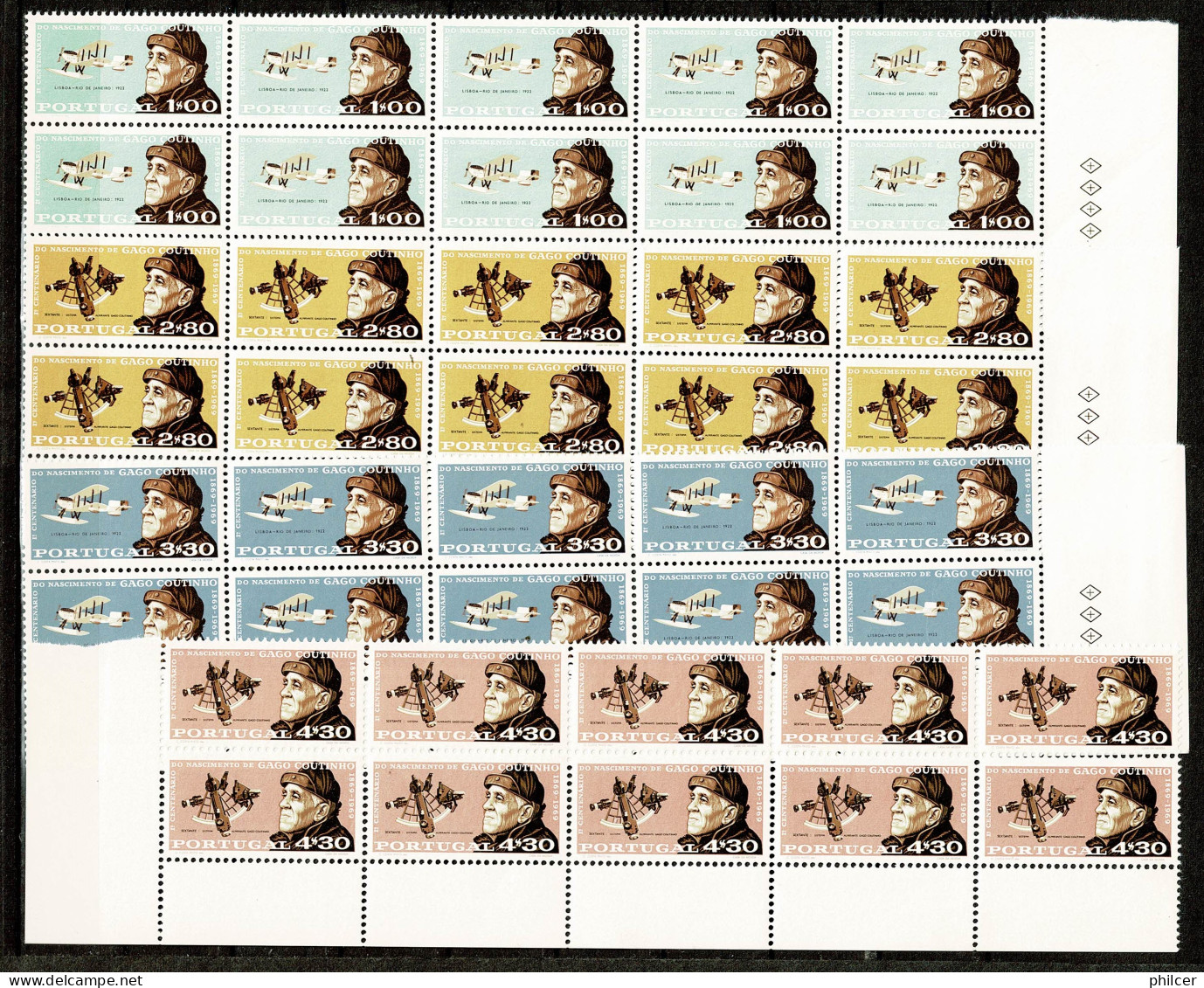 Portugal, 1969, # 1055/8, MNH - Unused Stamps