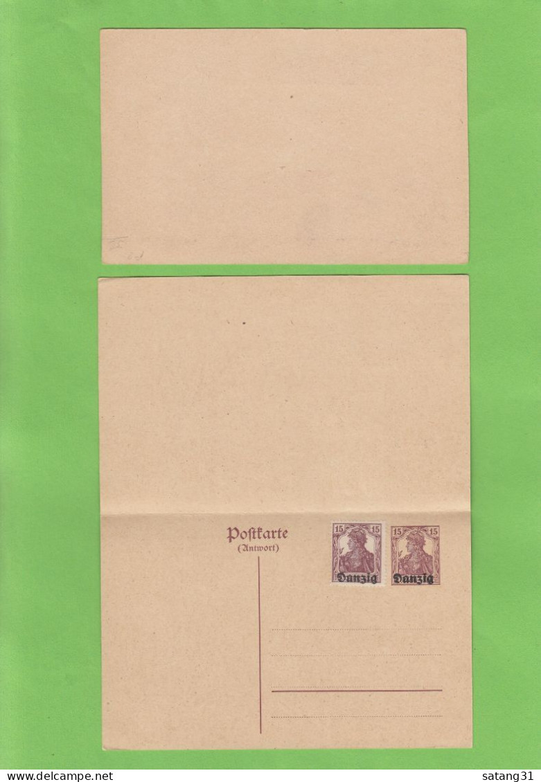 P 2 + P 4 UNGEBRAUCHT. - Postal  Stationery