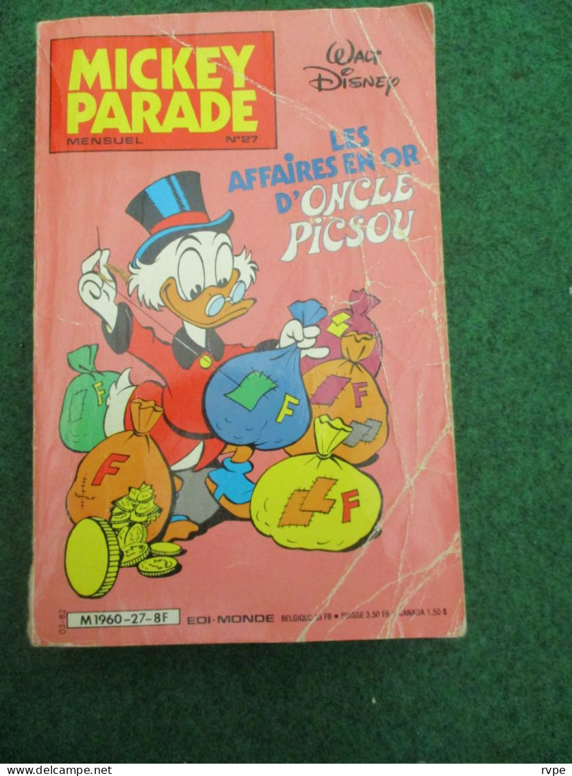 Mickey Parade N° 27 De 1982 - Mickey Parade