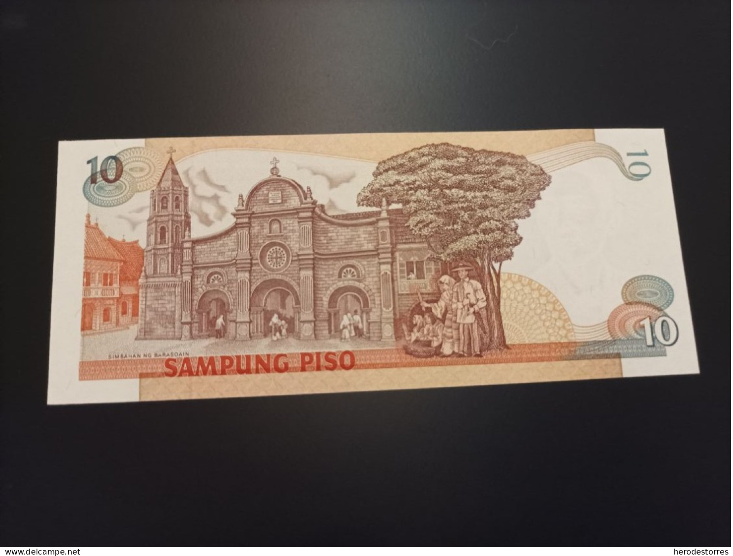 Billete Filipinas, 10 Piso, UNC - Filippine