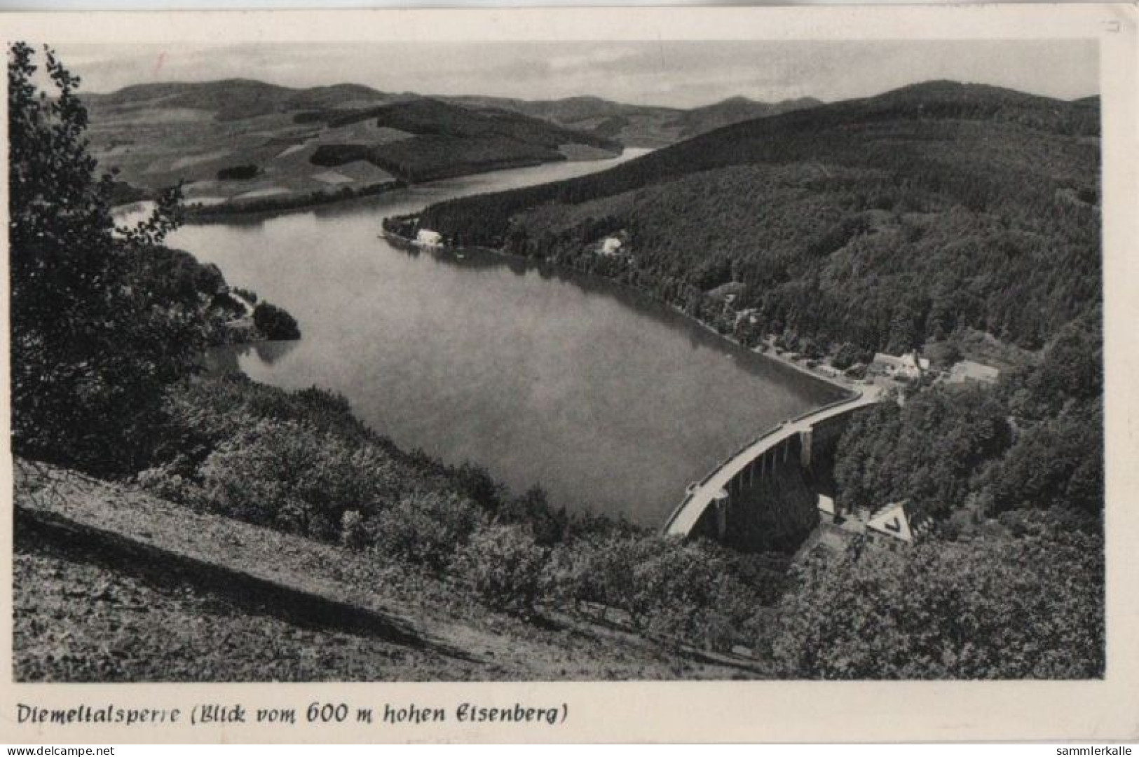 54213 - Diemeltalsperre - Blick Vom Eisenberg - 1957 - Waldeck