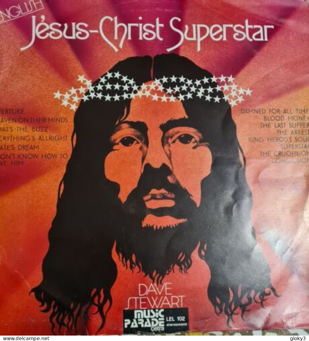 LP 33 VINILE DAVE STEWART JESUS CHRIST SUPERSTAR 1973 - Musicals