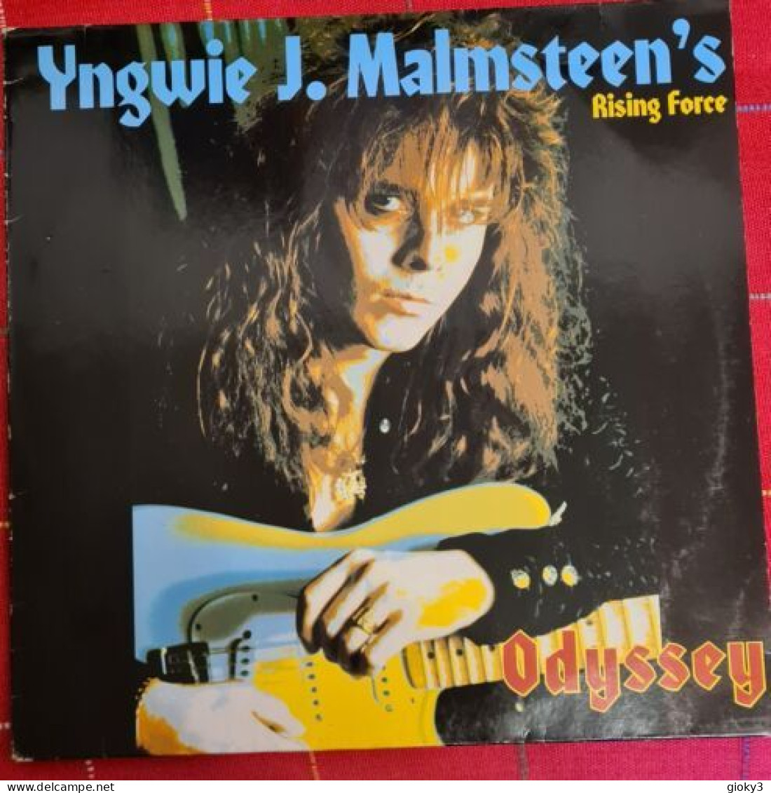 YNGWIE J. MALMSTEEN'S RISING FORCE - LP VINILE ODYSSEY 1988 - Punk