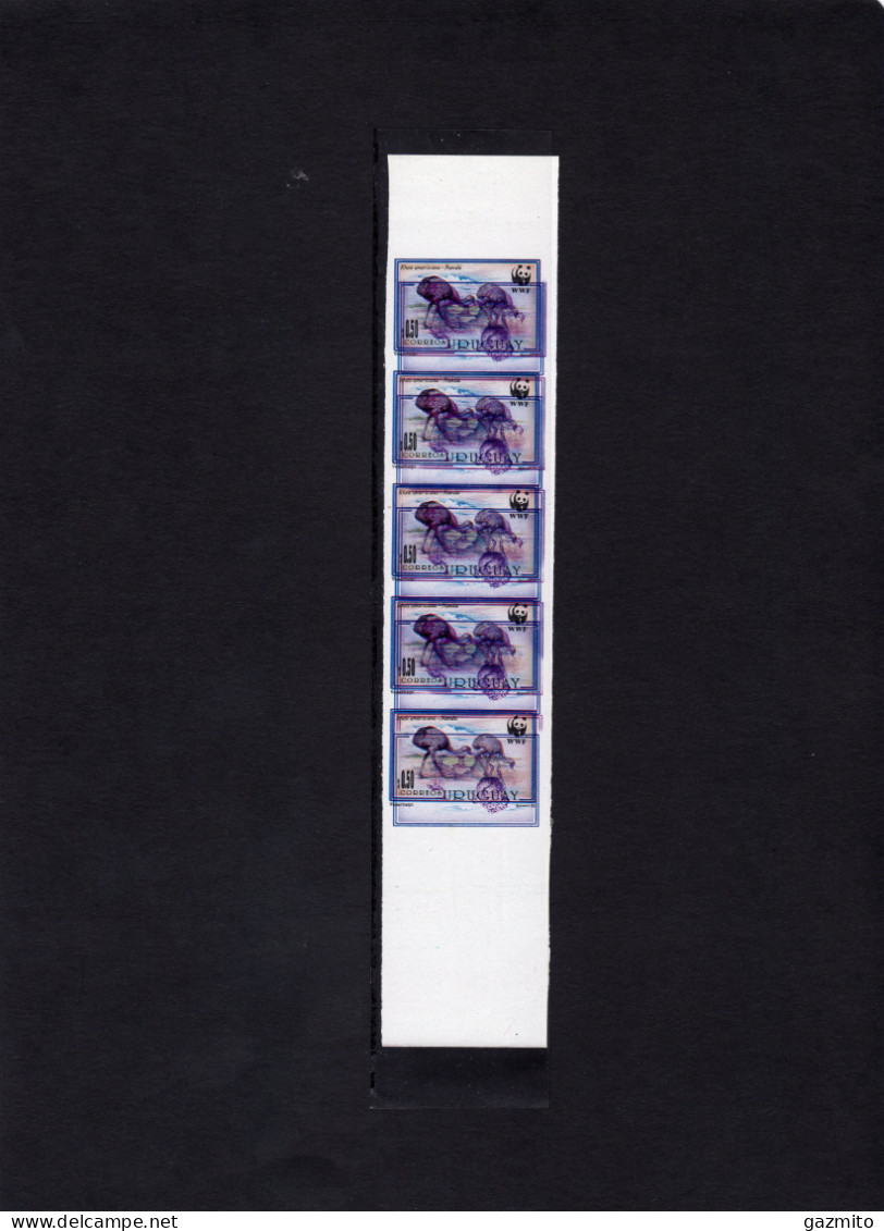 Uruguay 1993, WWF, Nandu, MAJOR ERROR OF PRINTING - Straussen- Und Laufvögel