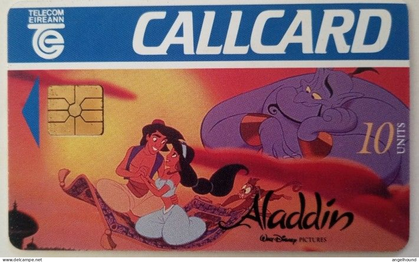 Ireland 10 Units Chip Card - Aladdin - Irland