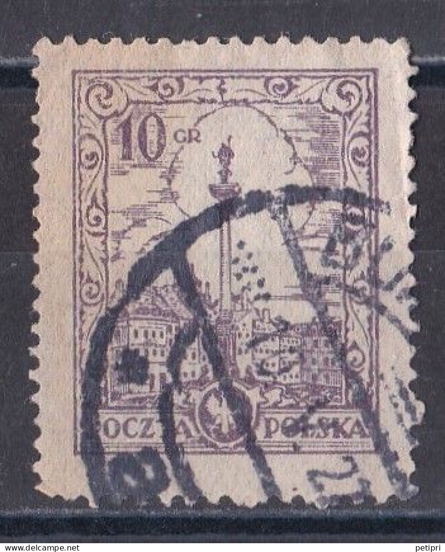 Pologne - République 1919  -  1939   Y & T N °  314  Oblitéré - Gebraucht