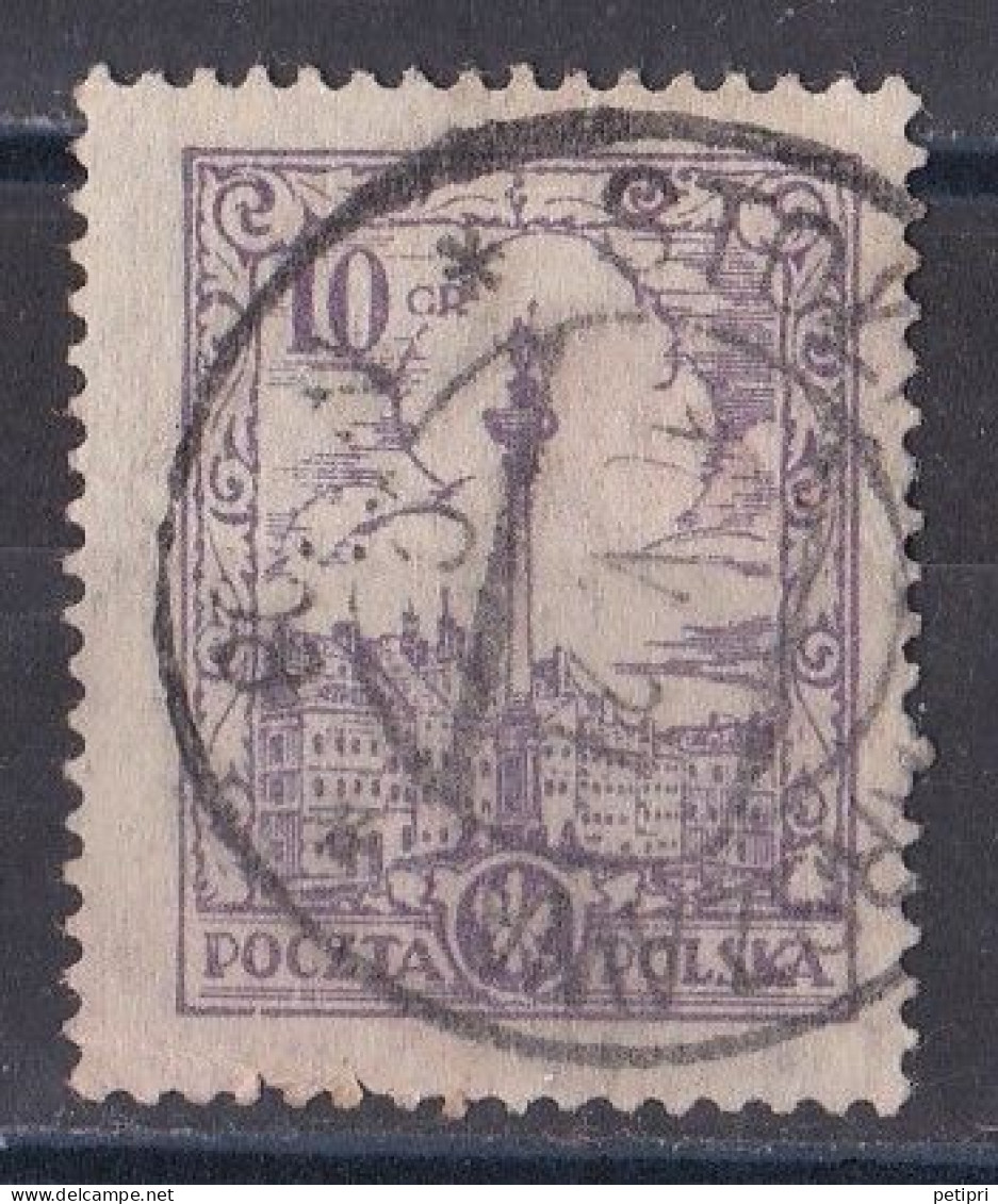 Pologne - République 1919  -  1939   Y & T N °  314  Oblitéré - Used Stamps