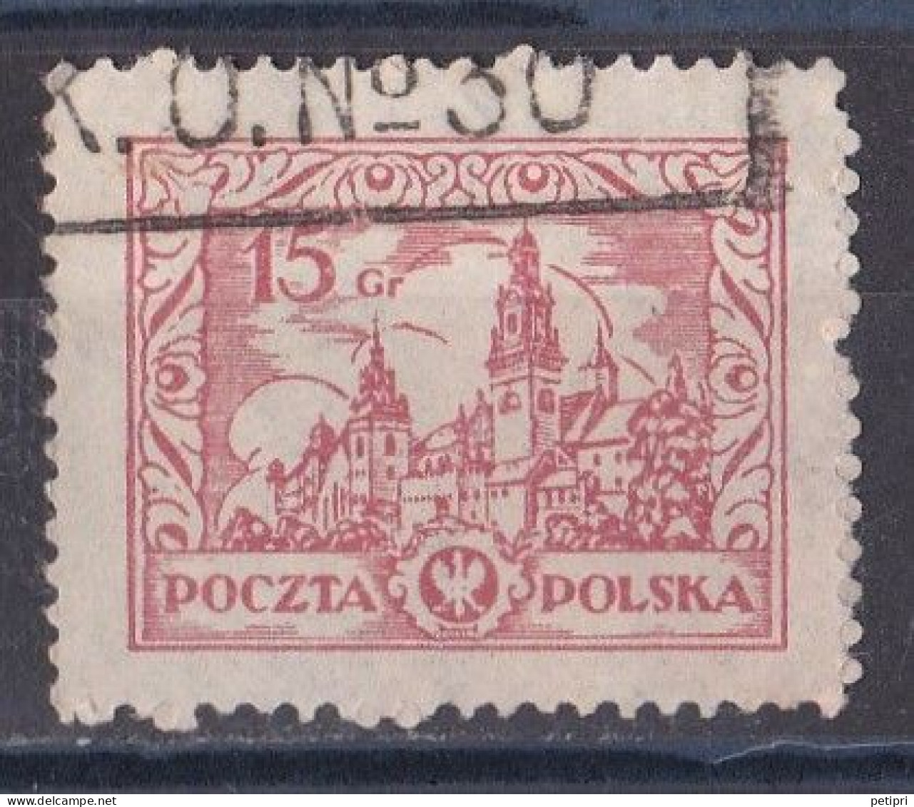 Pologne - République 1919  -  1939   Y & T N °  315  Oblitéré - Oblitérés