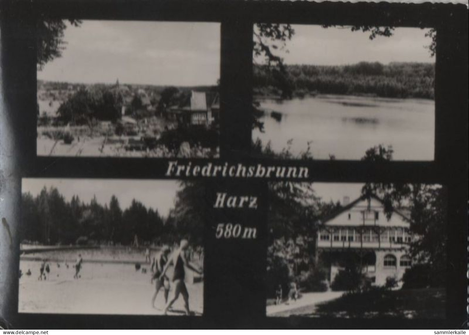 52375 - Friedrichsbrunn - U.a. Freibad - 1965 - Thale