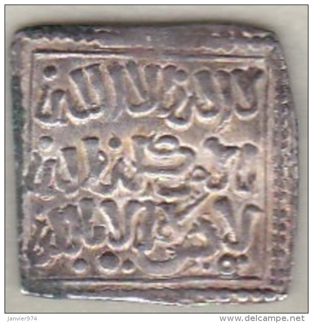 Square Dirham - Anonymous (1121-1269) Fez. Al-Muwahhidun. Argent - Marocco