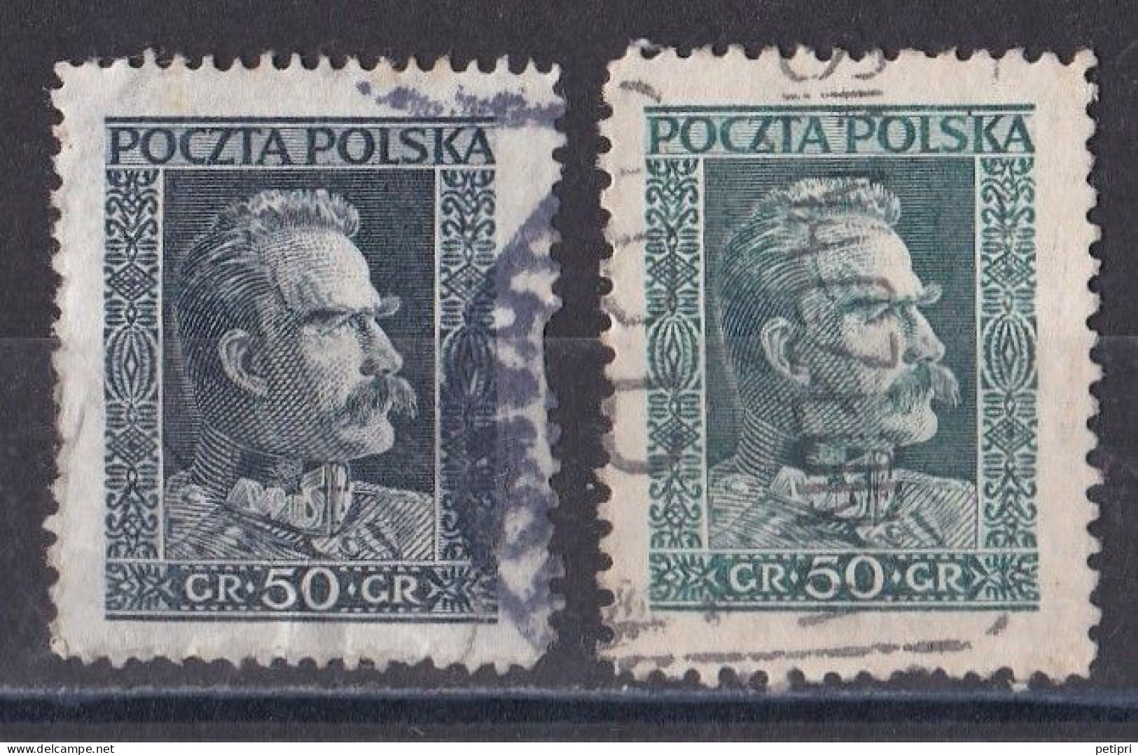 Pologne - République 1919  -  1939   Y & T N °  343  Oblitérés - Usados