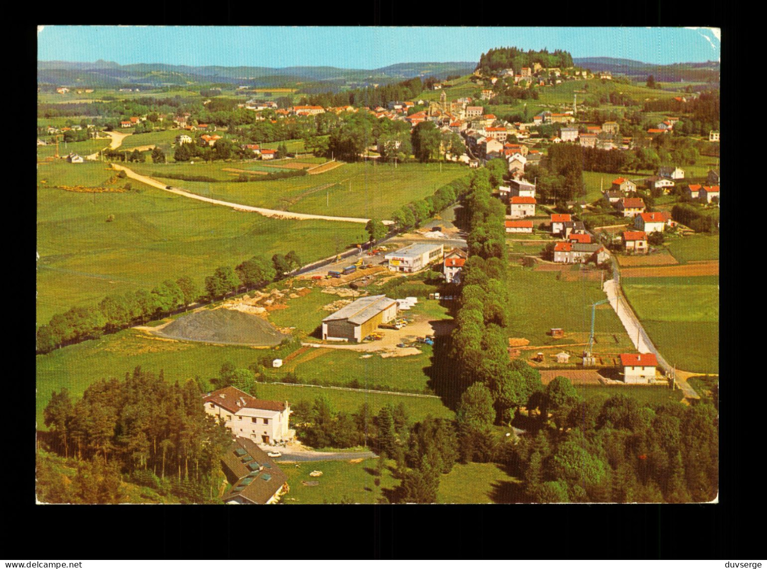 07 Ardeche Saint Agreve Vue Aerienne - Saint Agrève