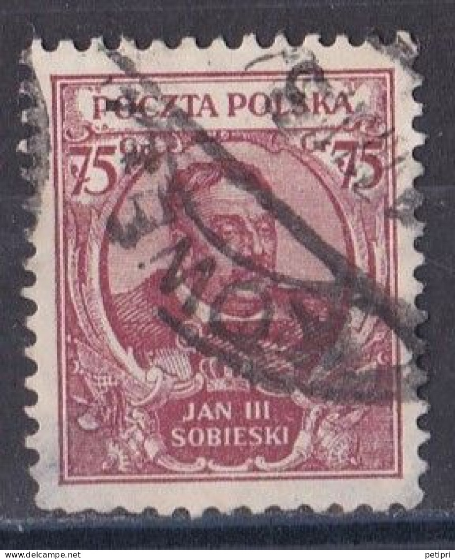 Pologne - République 1919  -  1939   Y & T N °  350  Oblitéré - Usati