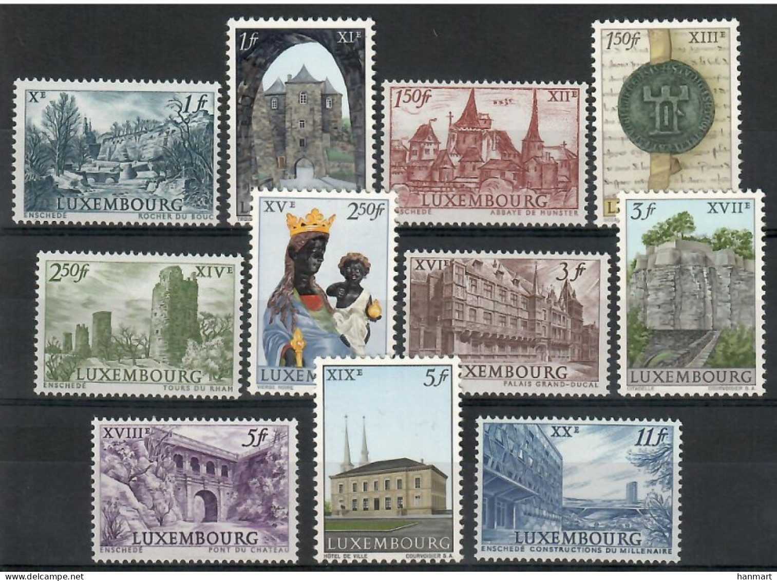 Luxembourg 1963 Mi 667-677 MNH  (ZE3 LXB667-677) - Other