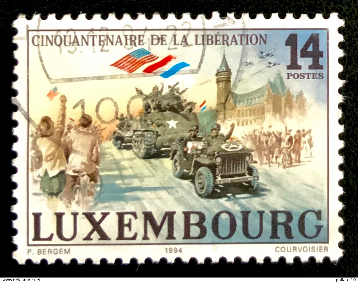 1994 LUXEMBOURG CINQUANTENAIRE DE LA LIBÉRATION - OBLITERE - Used Stamps