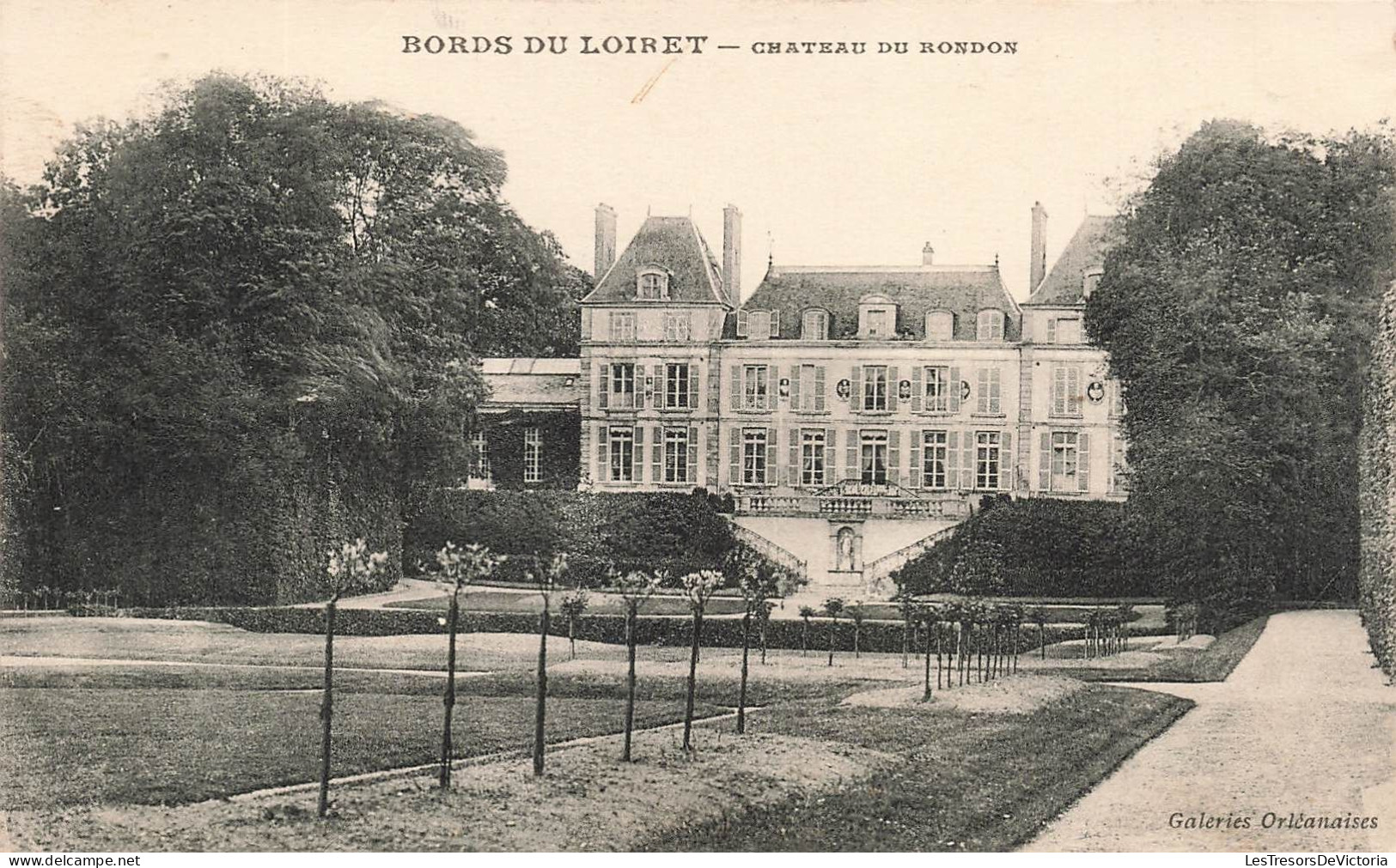 FRANCE - Bords Du Loiret - Vue Sur Le Château Du Rondon - Vue Générale - Vue Face à L'entrée - Carte Postale Ancienne - Other & Unclassified