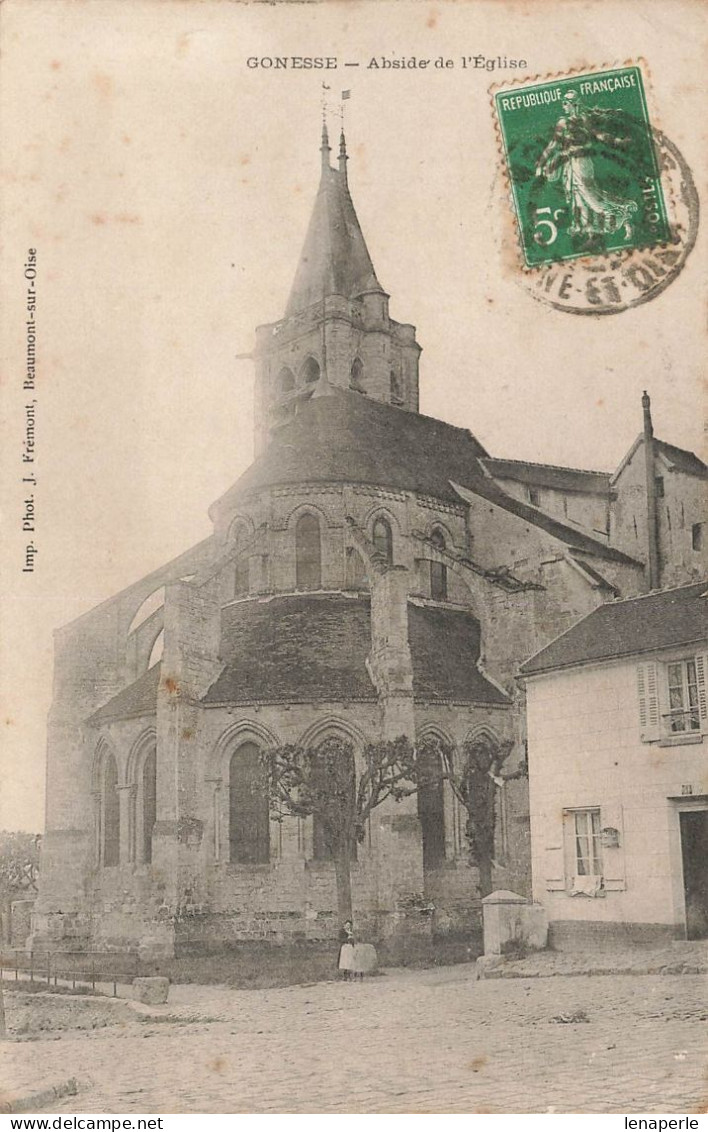 D4937 GONESSE Abside De L'église - Gonesse