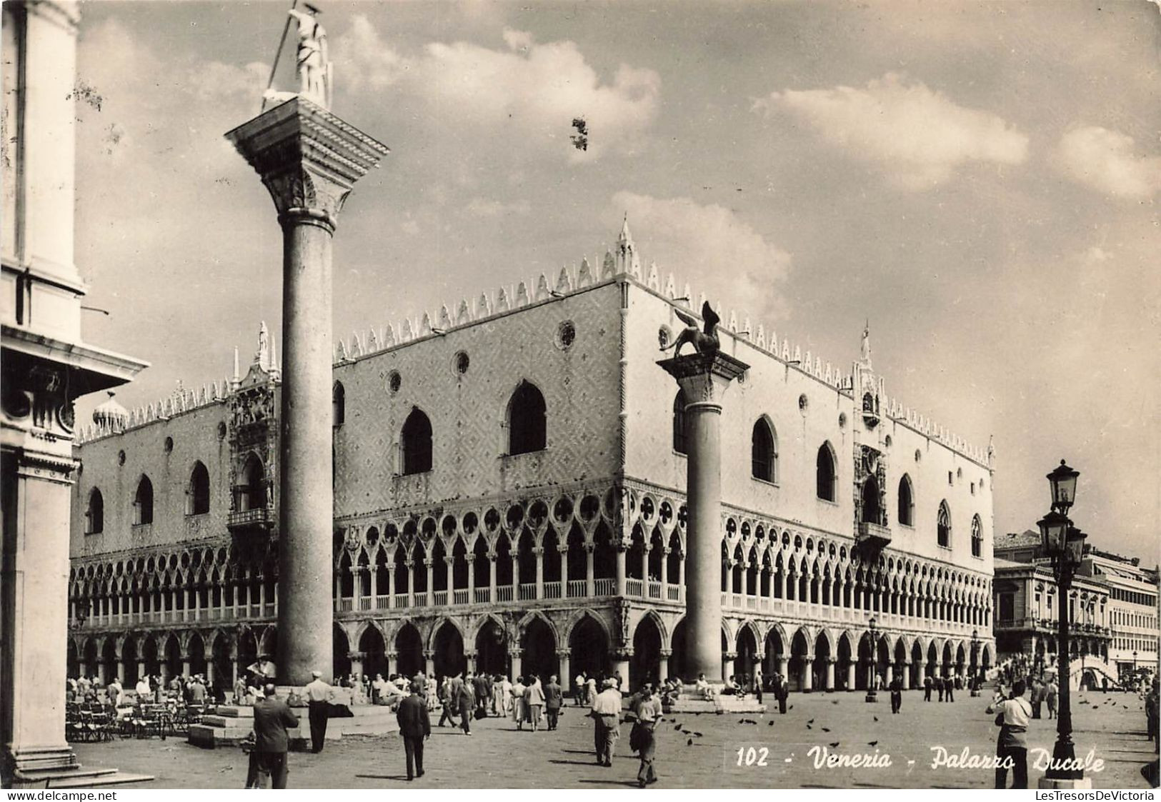 ITALIE - Venezia - Palazzo Ducale - Palais Ducal - Animé - Carte Postale - Venezia (Venice)