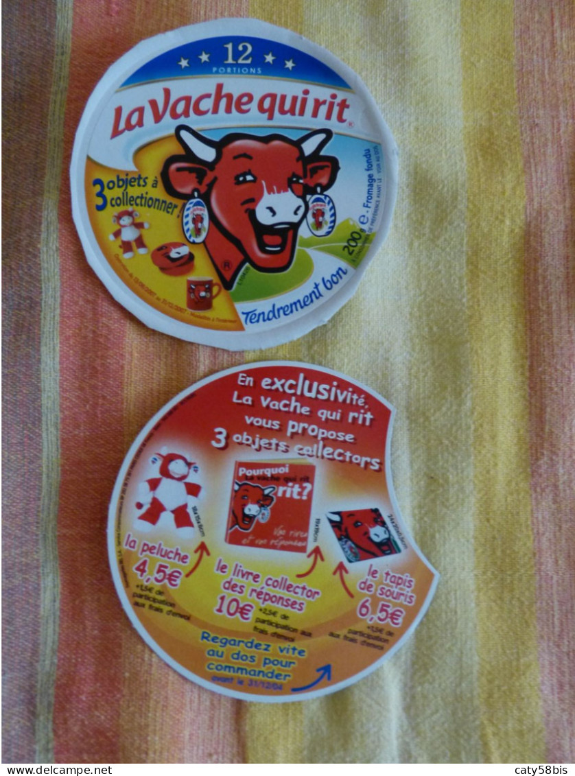 étiquette, Fromage La Vache Qui Rit , - Quesos