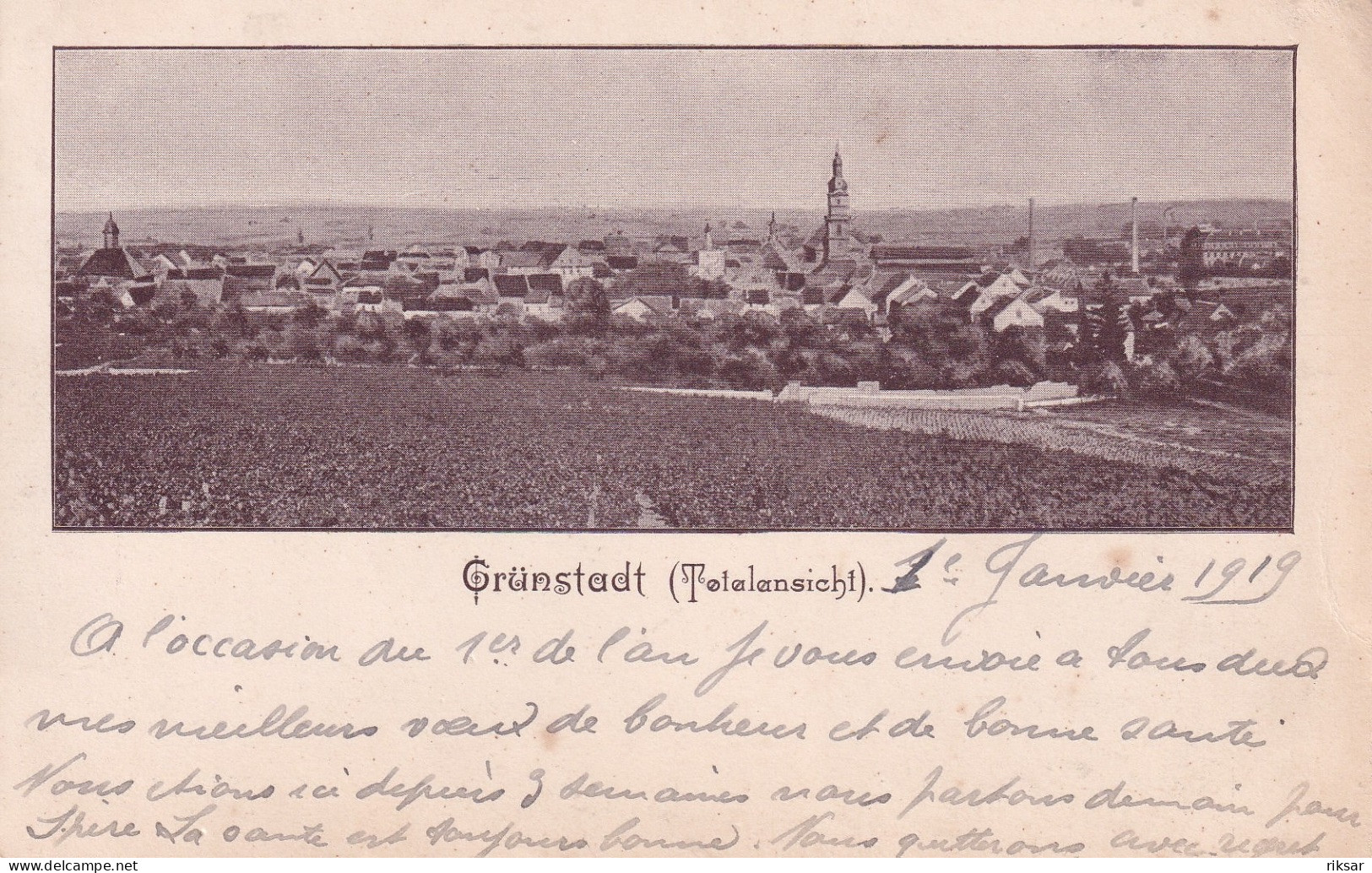 ALLEMAGNE(GRUNSTADT) - Grünstadt