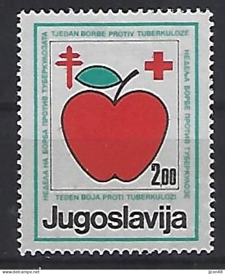 Jugoslavia 1983  Zwangszuschlagsmarken (*) MM  Mi.82 - Beneficiencia (Sellos De)