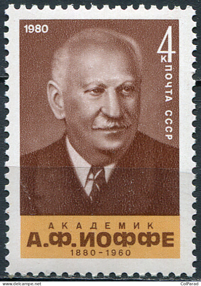 USSR - 1980 -  STAMP MNH ** - Birth Centenary Of A.F. Ioffe (1880-1960) - Ungebraucht