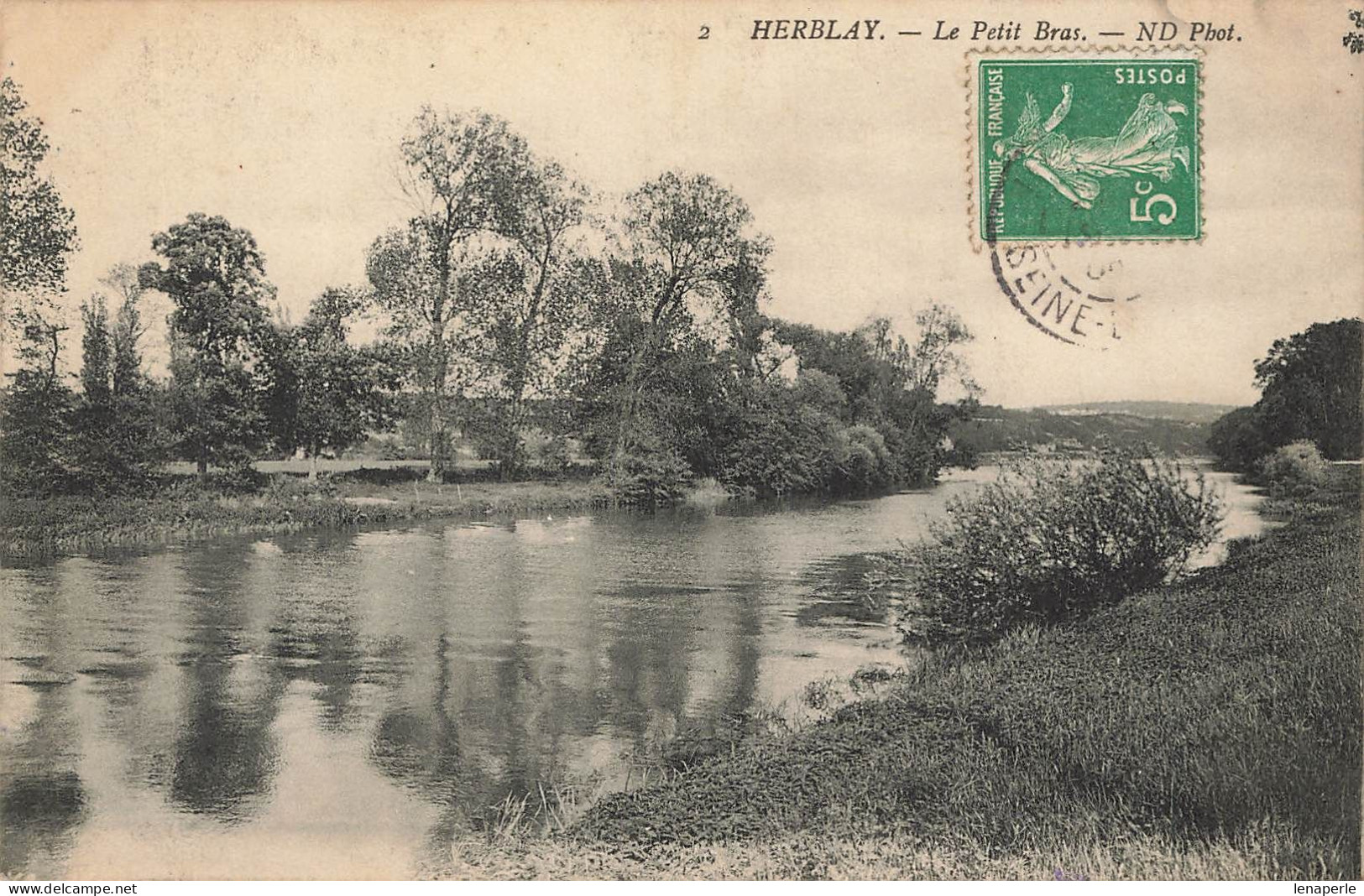 D4948 HERBLAY Le Petit Bras - Herblay