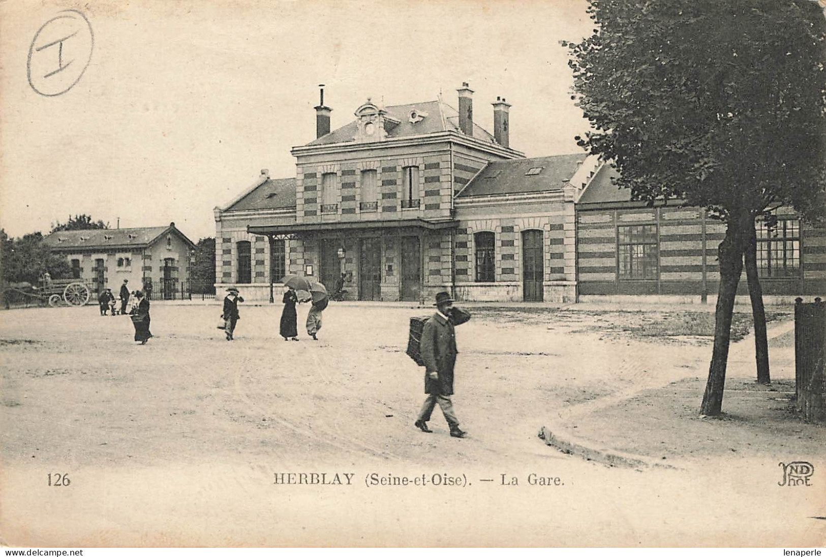 D4951 HERBLAY La Gare - Herblay