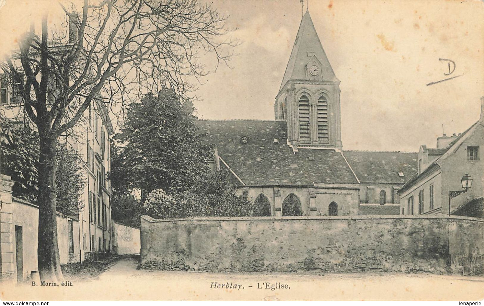 D4952 HERBLAY L'église - Herblay
