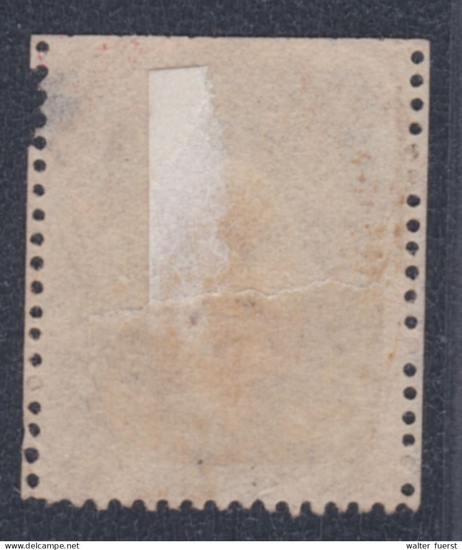 USA 1860, 12 C. "George Washington", Type II (black), Upper Perforation Missing - Other & Unclassified