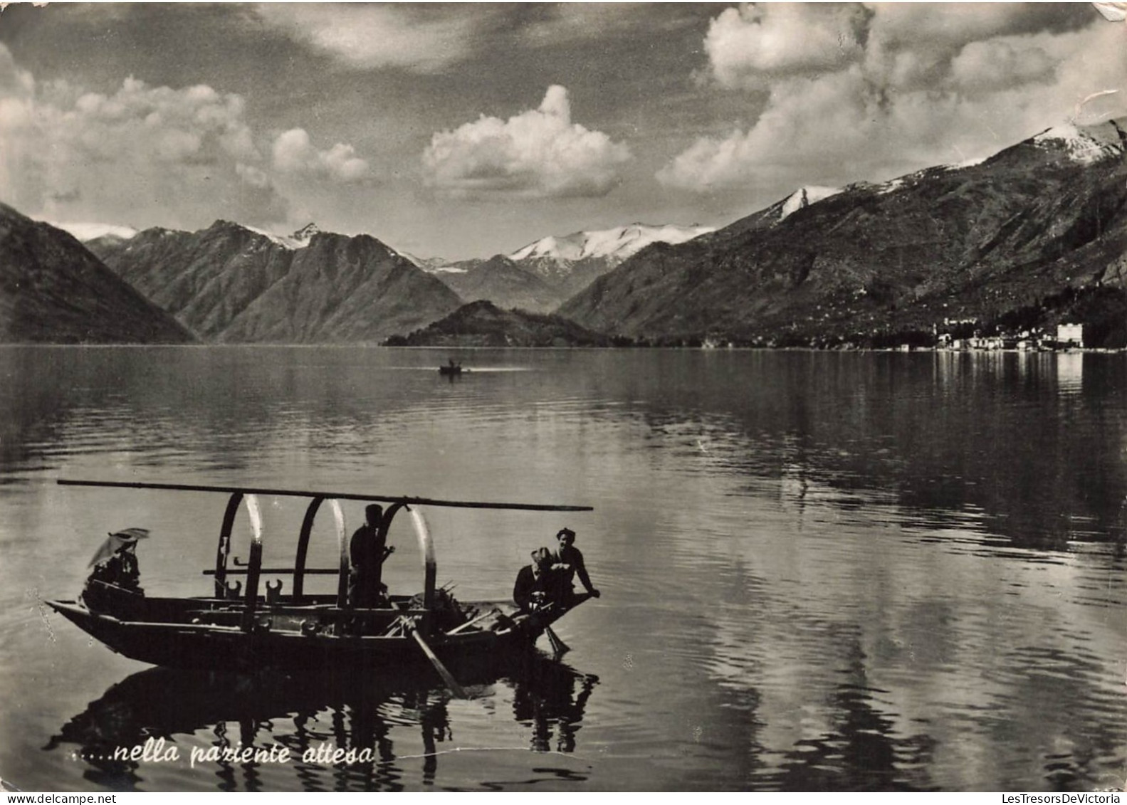 ITALIE - Como - Lago Di Como ... Nella Pariente Attesa - Barque De Pêcheurs - Lac - Carte Postale - Como