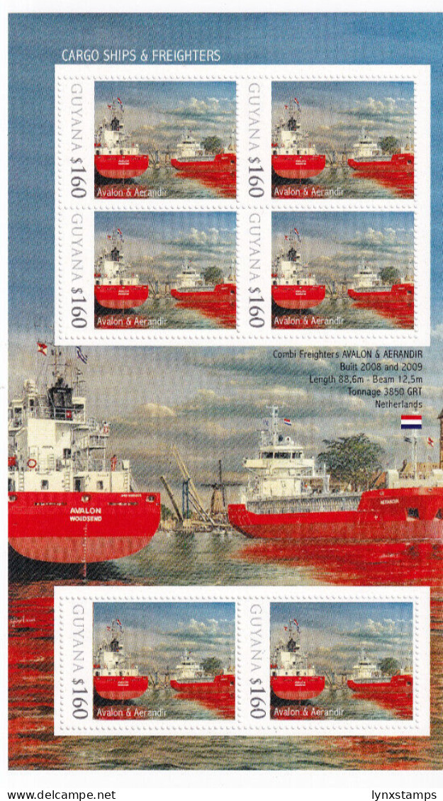 LI05 'Avalon' And 'Aerandir' 2008 & 2009 The World's Most Famous Ships MiniSheet - Schiffe