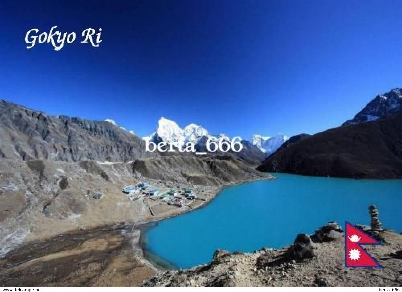 Nepal Himalayas Gokyo Ri Lake New Postcard - Népal